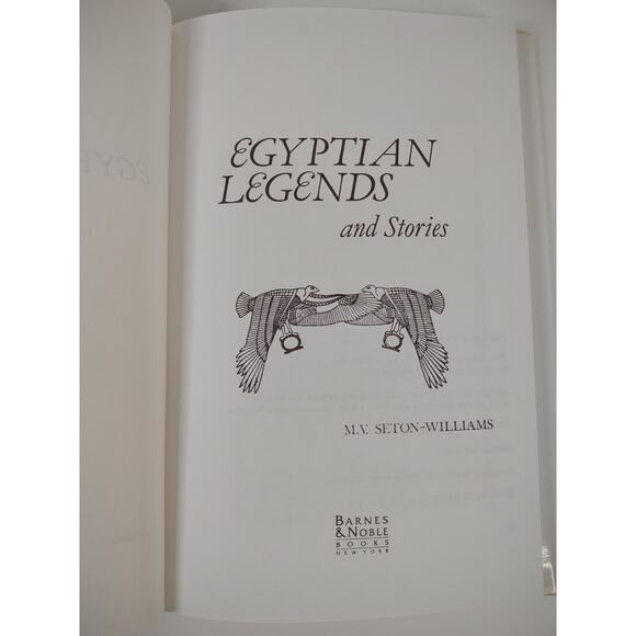 EGYPTIAN LEGENDS AND STORIES M.V. Seton-Williams 1999 Hardcover Illustrated - Picture 5 of 6